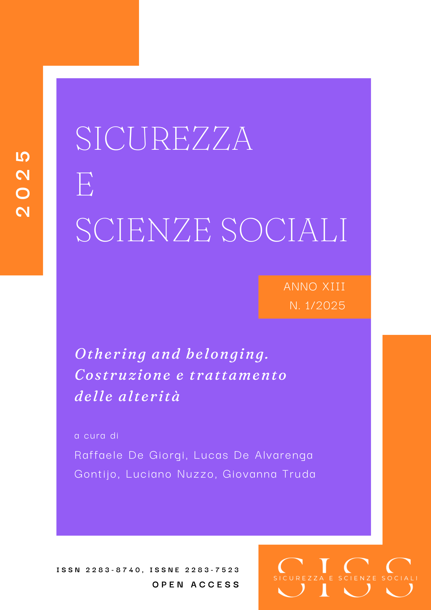 Othering and Belonging. Costruzione e trattamento delle alterità